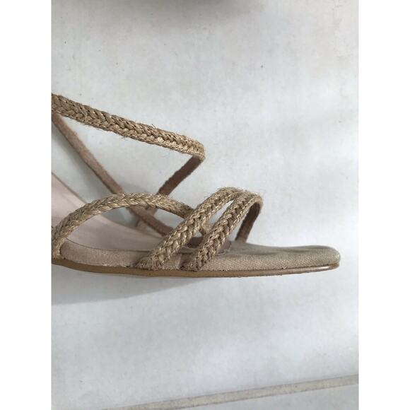 Revolve X Raye Cherie Rainbow Jute Strappy Sandals - Picture 7 of 12